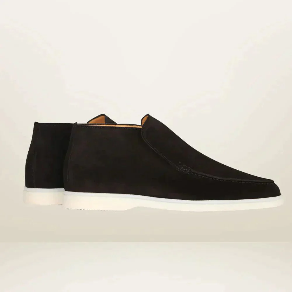 Matteo | Heren old money suède loafers - Image 3