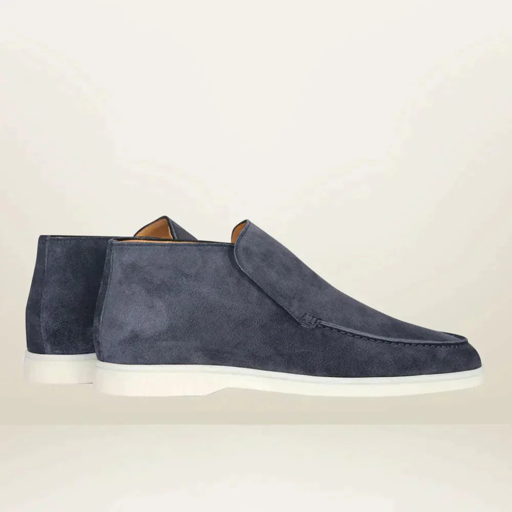 Matteo | Heren old money suède loafers - Image 4