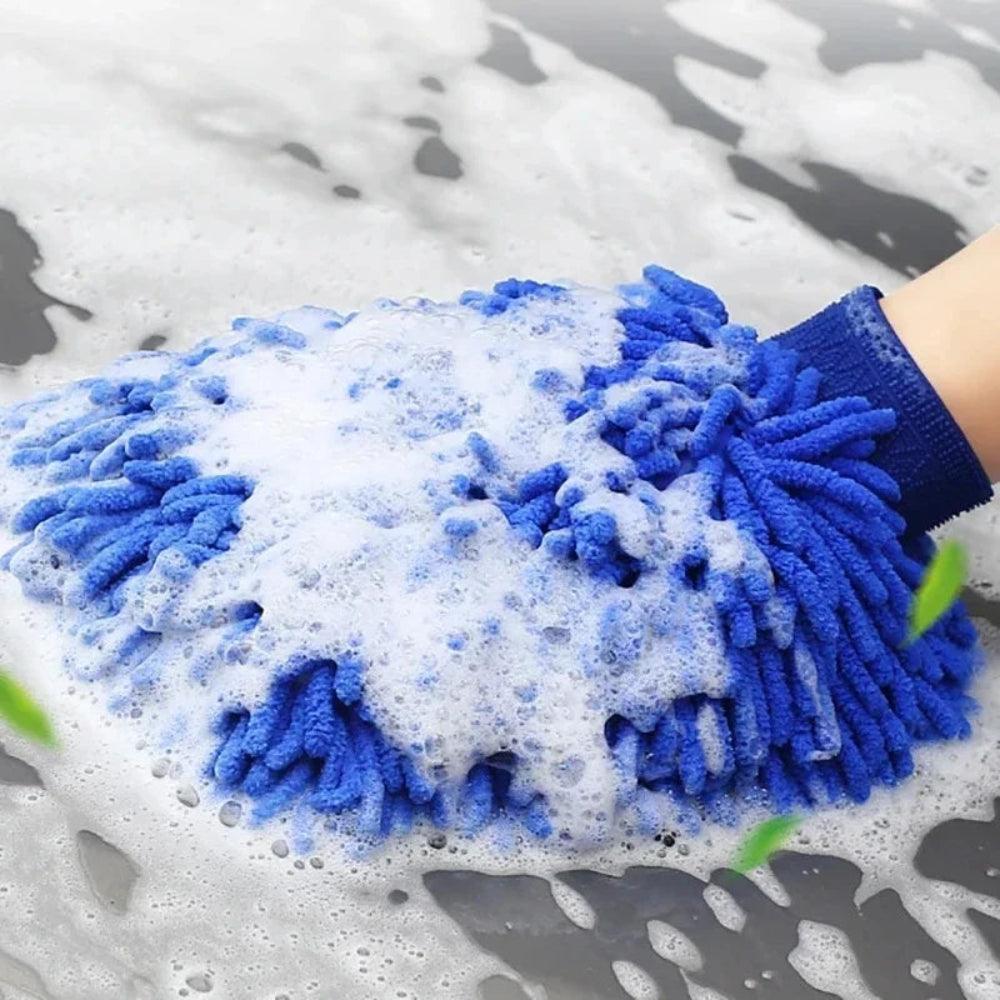 Microfiber Auto Washandschoen | Ultra Absorberend & Krastvrij - Image 2