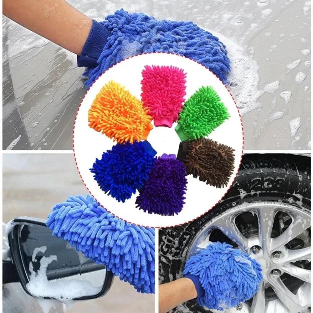 Microfiber Auto Washandschoen | Ultra Absorberend & Krastvrij - Image 6