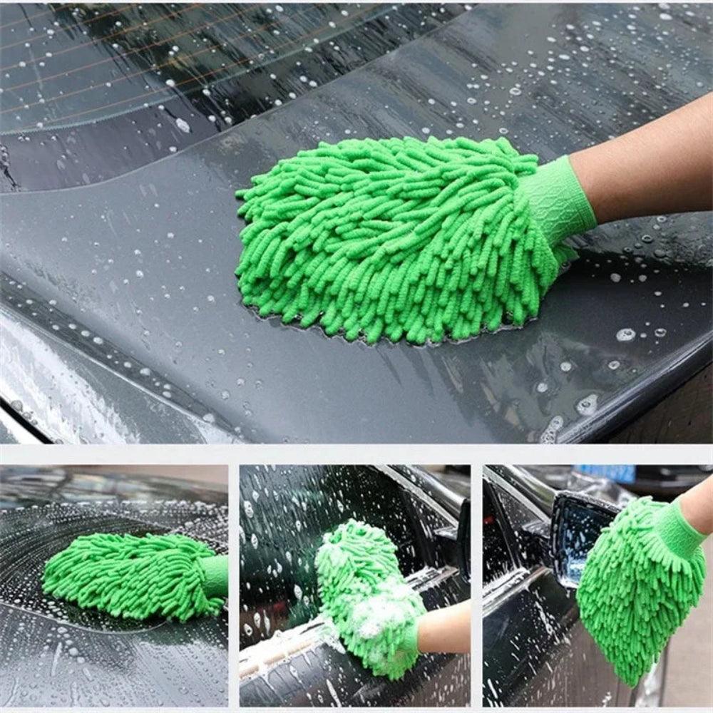 Microfiber Auto Washandschoen | Ultra Absorberend & Krastvrij - Image 7