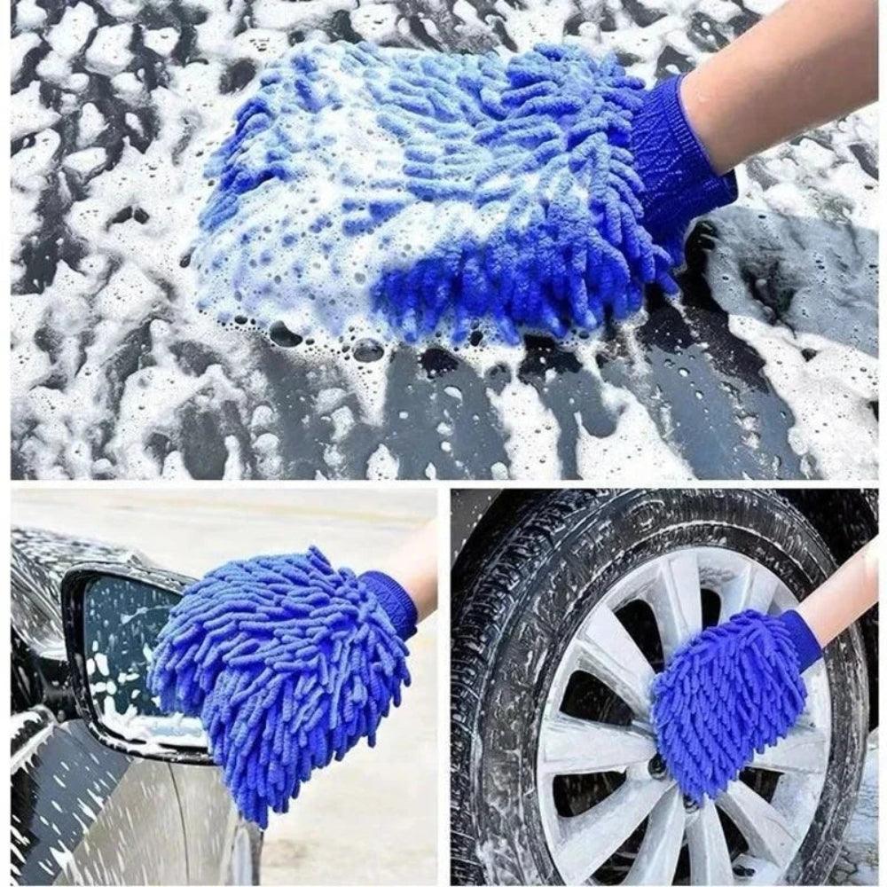 Microfiber Auto Washandschoen | Ultra Absorberend & Krastvrij - Image 9
