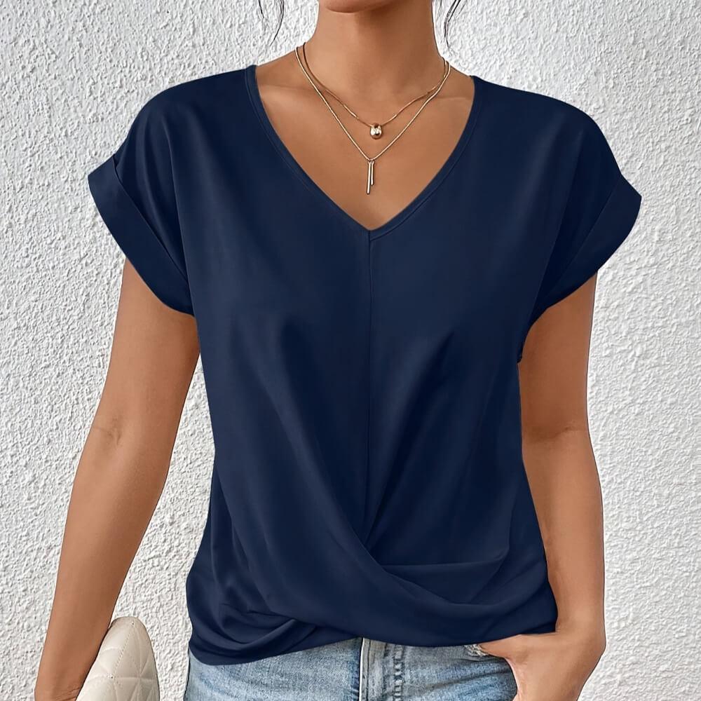 Mila™ | Casual T-shirt met V-hals - Image 6