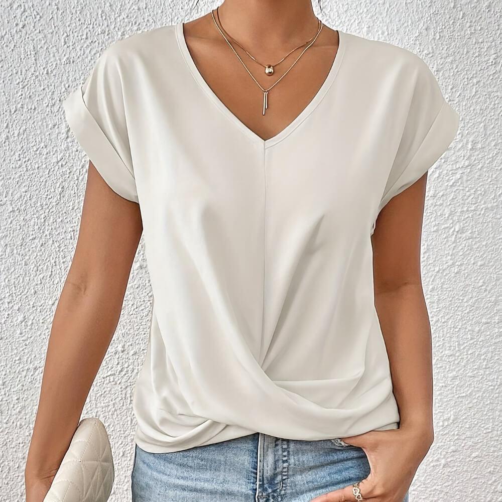 Mila™ | Casual T-shirt met V-hals - Image 7