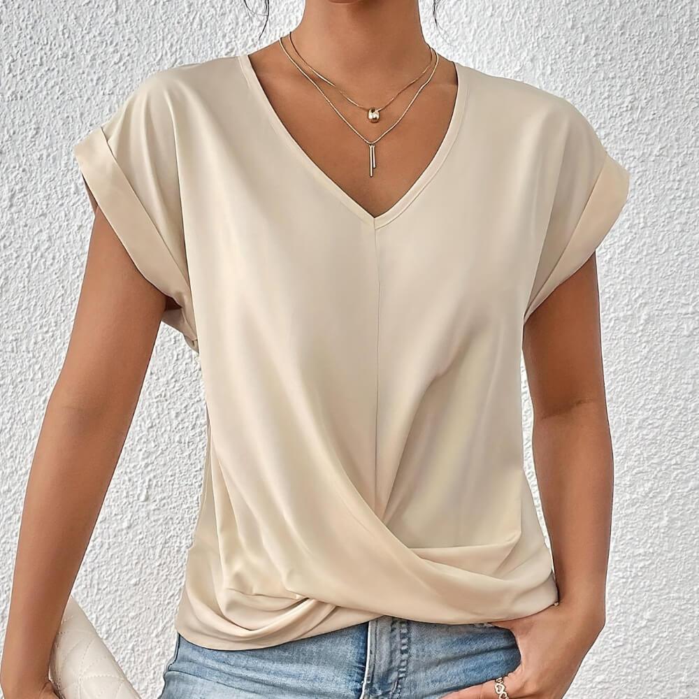 Mila™ | Casual T-shirt met V-hals - Image 8