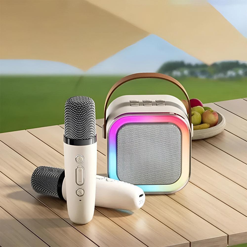 Mini-karaoke set met draadloze microfoons - Image 4