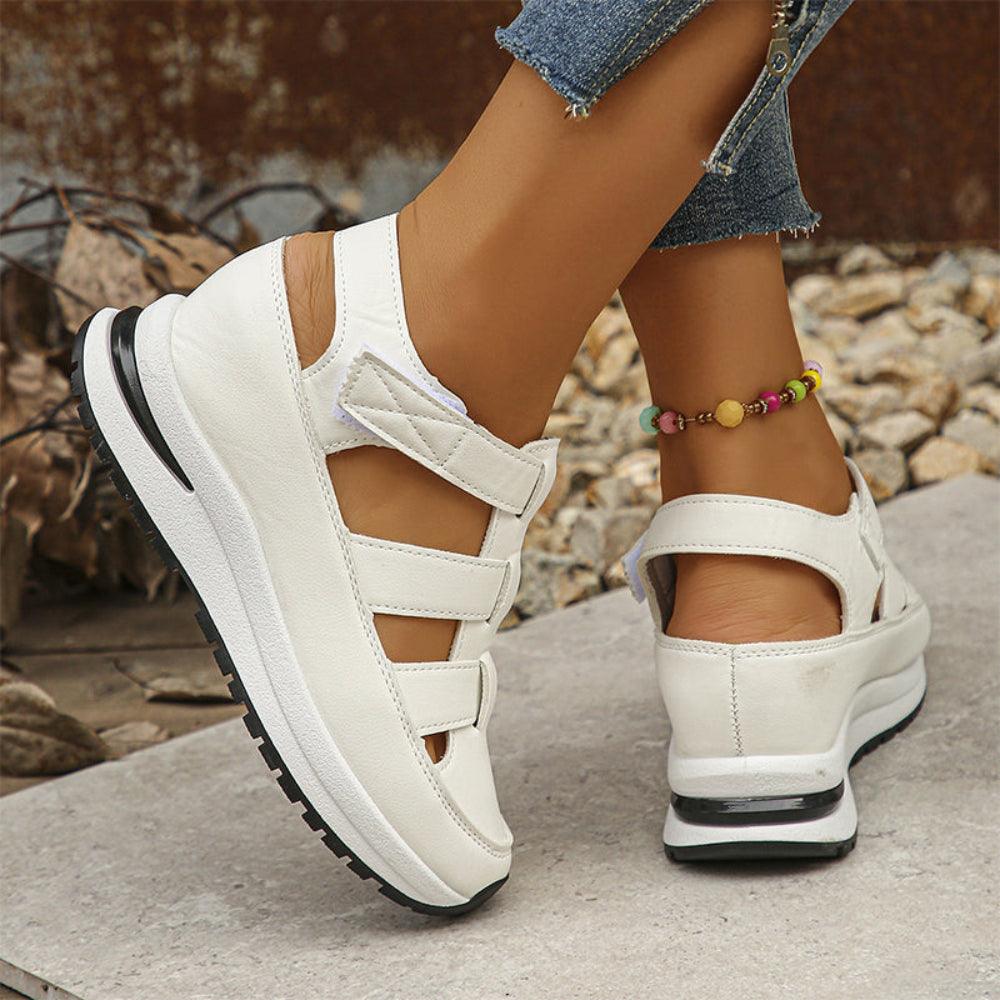 Nicole | Gesloten teen sneaker sandalen - Image 3