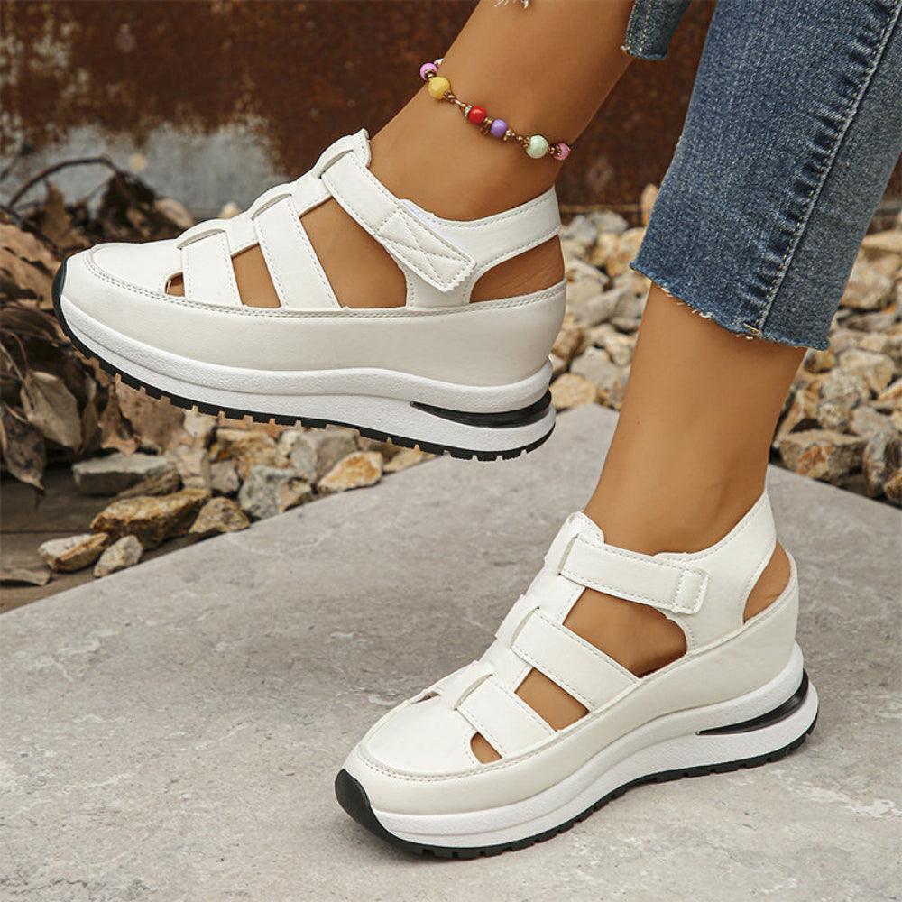 Nicole | Gesloten teen sneaker sandalen - Image 4