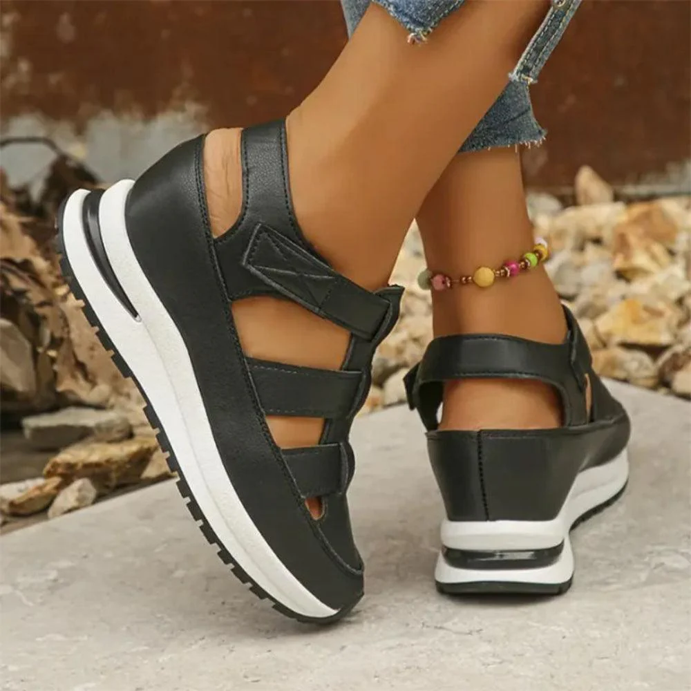 Nicole | Gesloten teen sneaker sandalen - Image 6