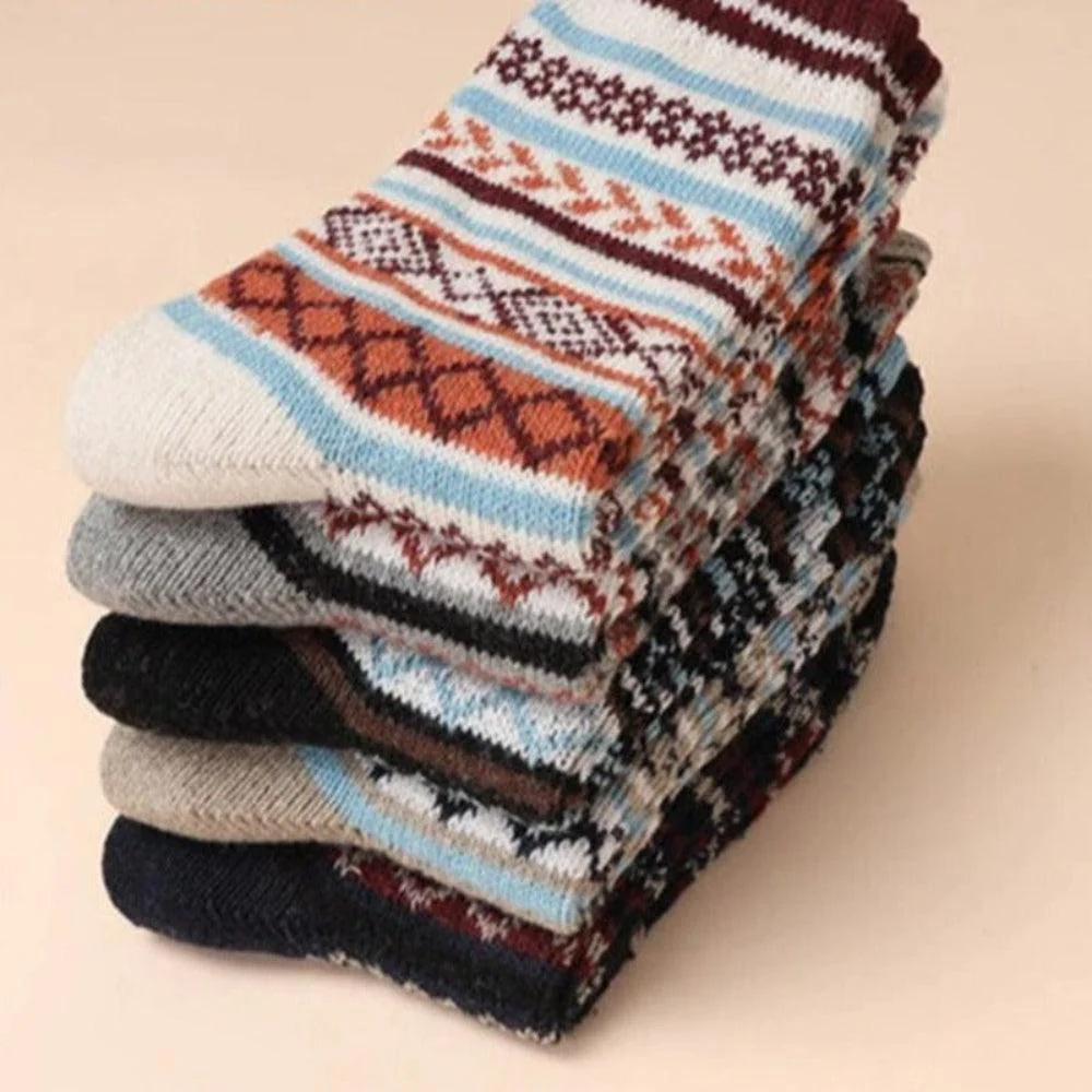 Noorse anti zweet winter sokken | Luxe unisex sokken voor de winter (set 5 stuks) - Image 3