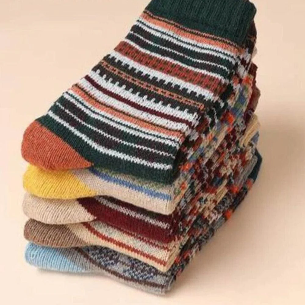 Noorse anti zweet winter sokken | Luxe unisex sokken voor de winter (set 5 stuks) - Image 4
