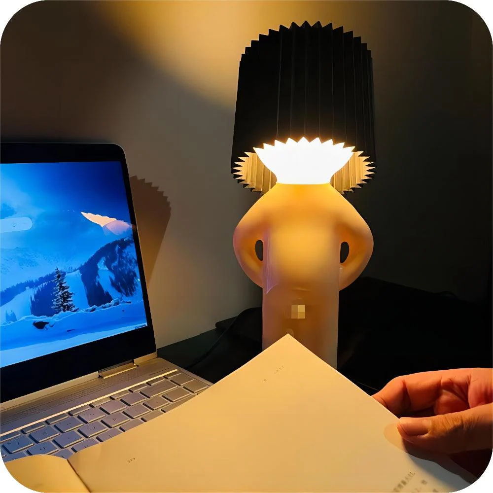 Ondeugend mannetje | Speels nachtlampje met USB-aansluiting - Image 5