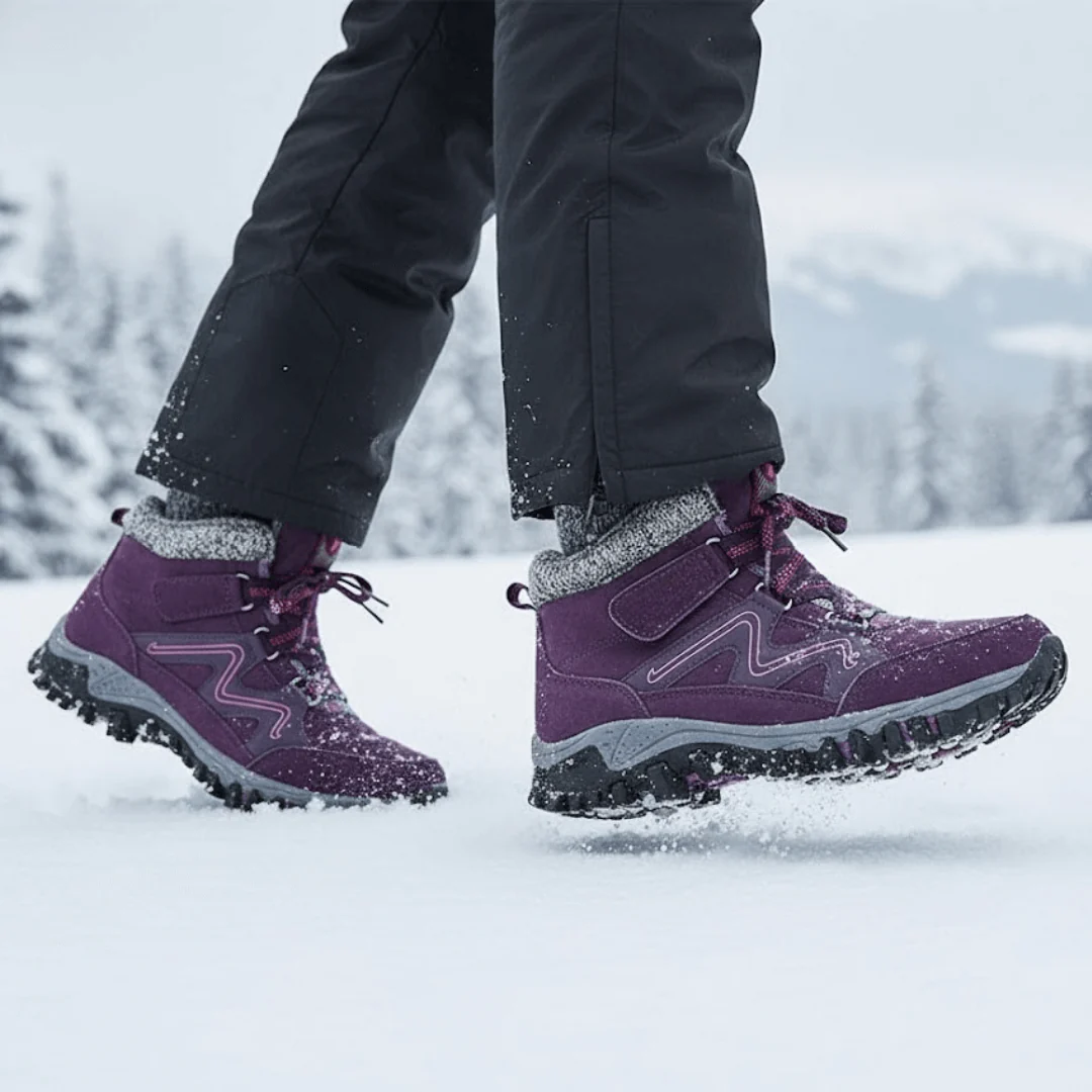 Hoge dames winterschoenen met voering | Comfortabel en warm - Image 2
