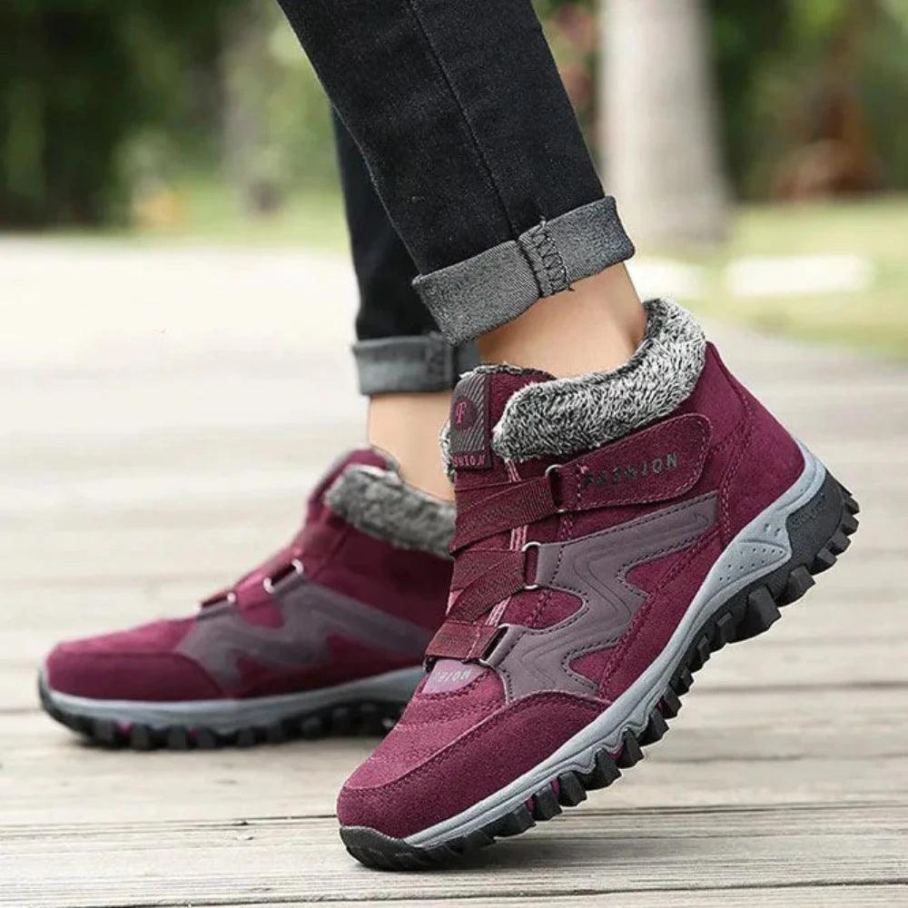 Hoge dames winterschoenen met voering | Comfortabel en warm - Image 3