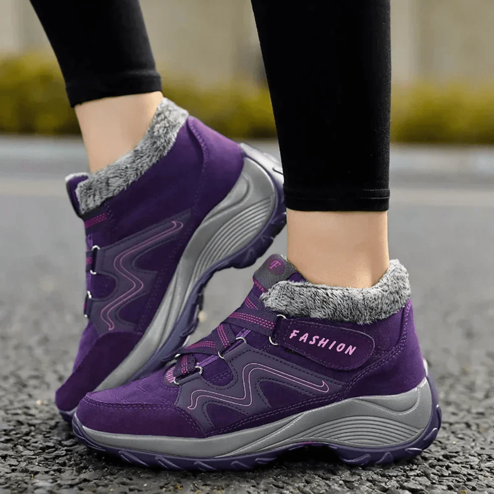 Hoge dames winterschoenen met voering | Comfortabel en warm - Image 4