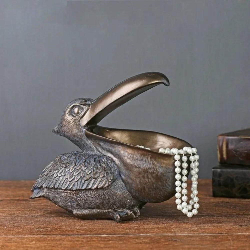 Pelicanova | Modern decorstuk met handig opbergbakje - Image 7