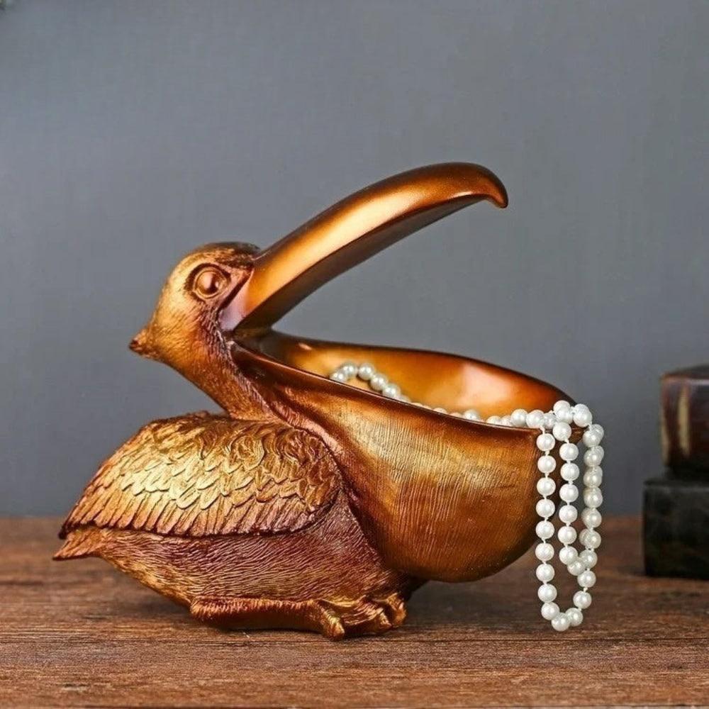 Pelicanova | Modern decorstuk met handig opbergbakje - Image 8