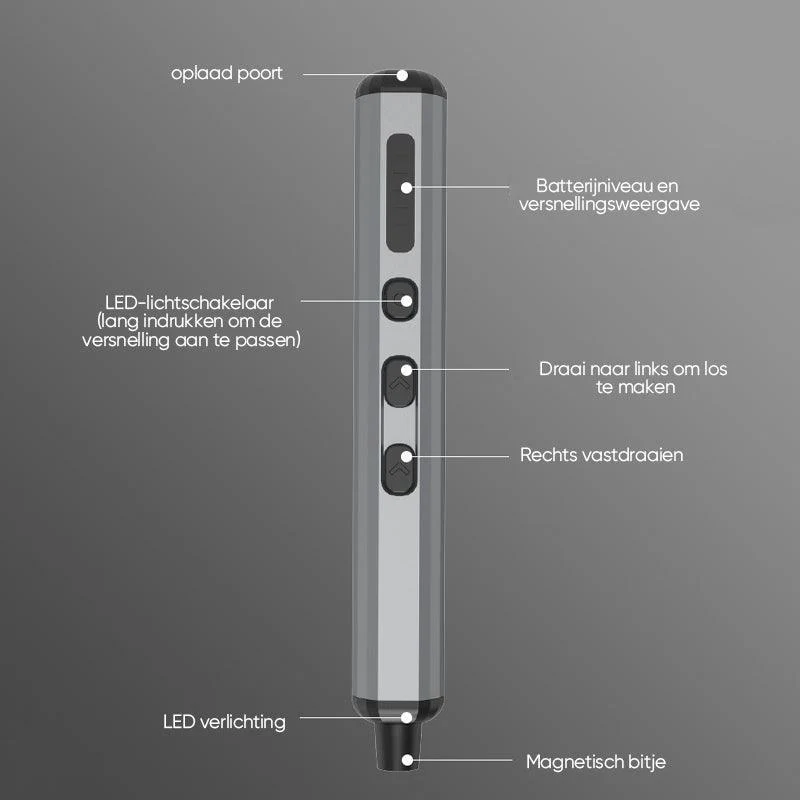 ProFix | 68-in-1  Elektrische Precisieschroevendraaierset - Image 10