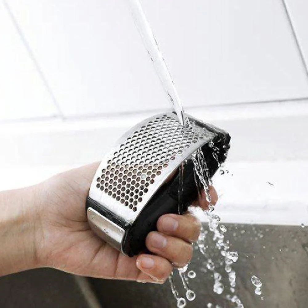 QuickPress | Ergonomische roestvrijstalen knoflookpers - Image 8