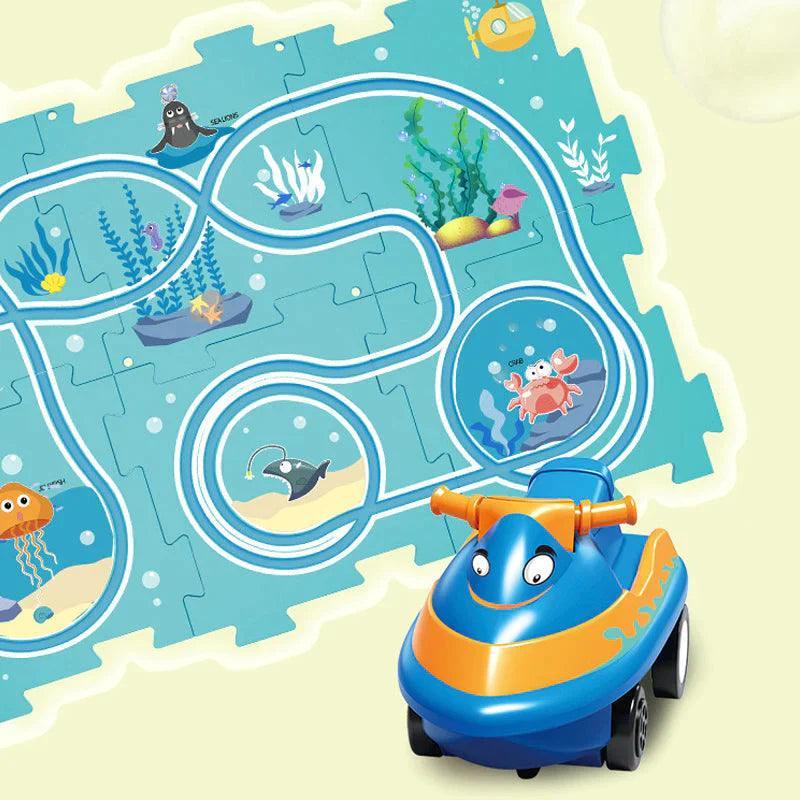 Racebaan Puzzel | Stimuleer de creativiteit van je kind - Image 10