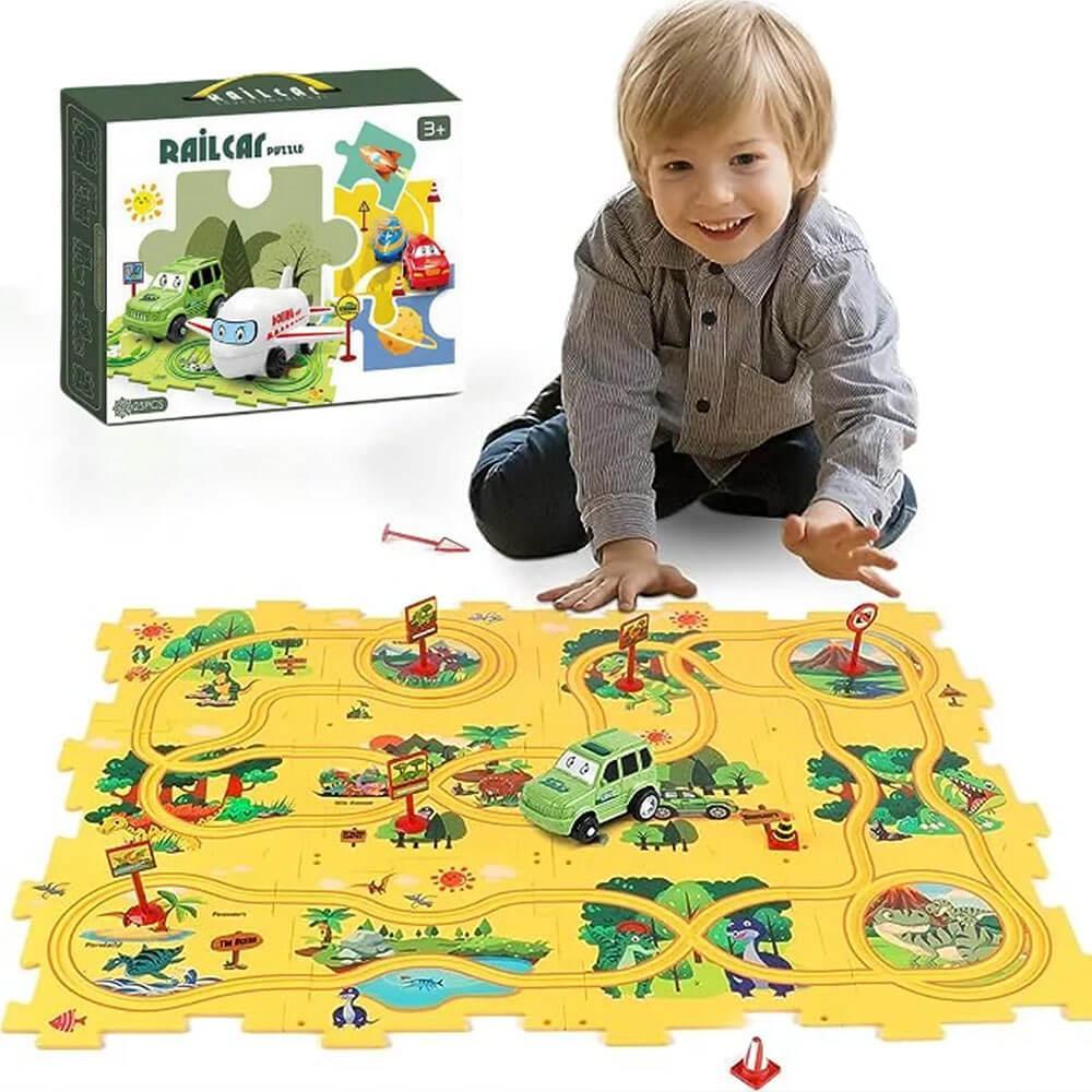 Racebaan Puzzel | Stimuleer de creativiteit van je kind - Image 15