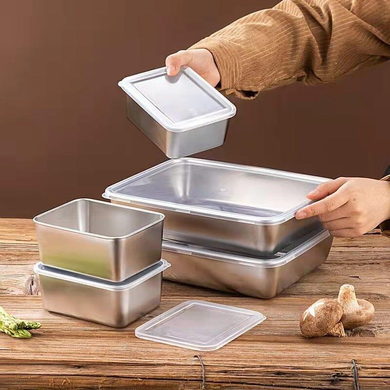 RVS Meal Prep opbergbakjes met deksel | 2+2 gratis - Image 6