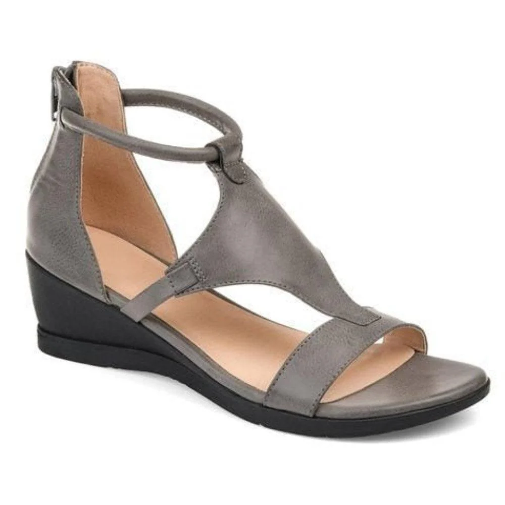 Sharon | Comfortabele sleehak zomersandalen - Image 2