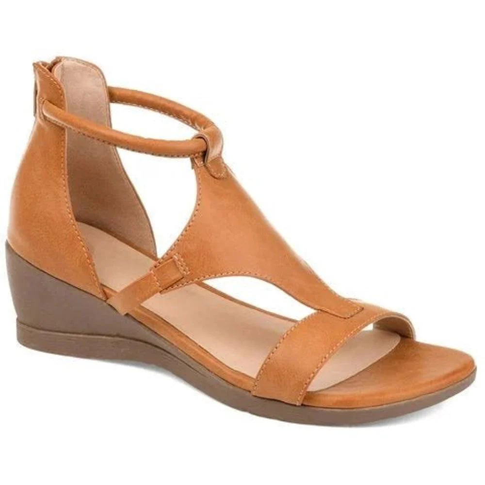 Sharon | Comfortabele sleehak zomersandalen - Image 4