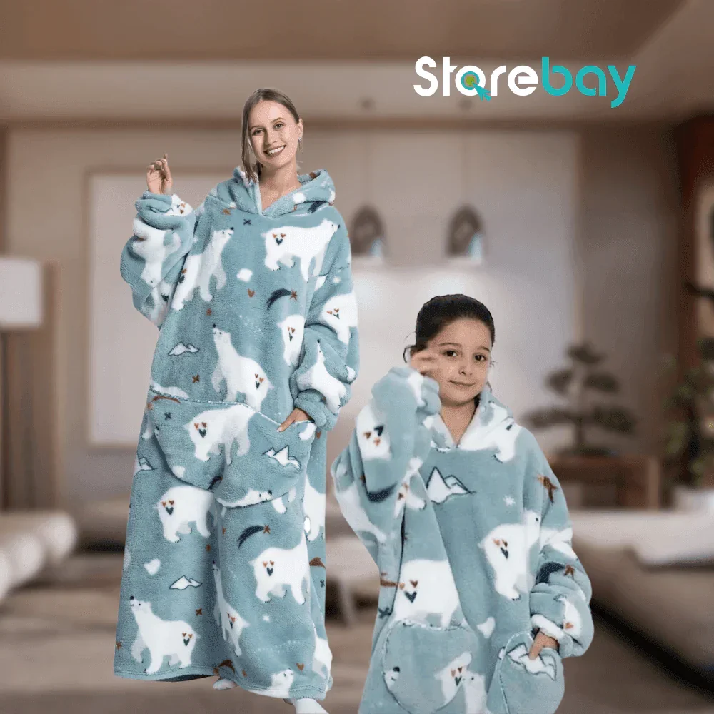 Shoodie | Oversized Hoodie Deken voor het hele gezin - Image 2