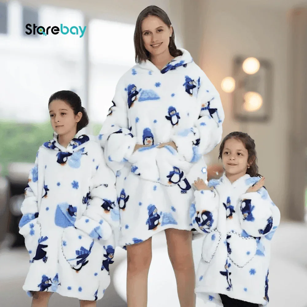 Shoodie | Oversized Hoodie Deken voor het hele gezin - Image 3