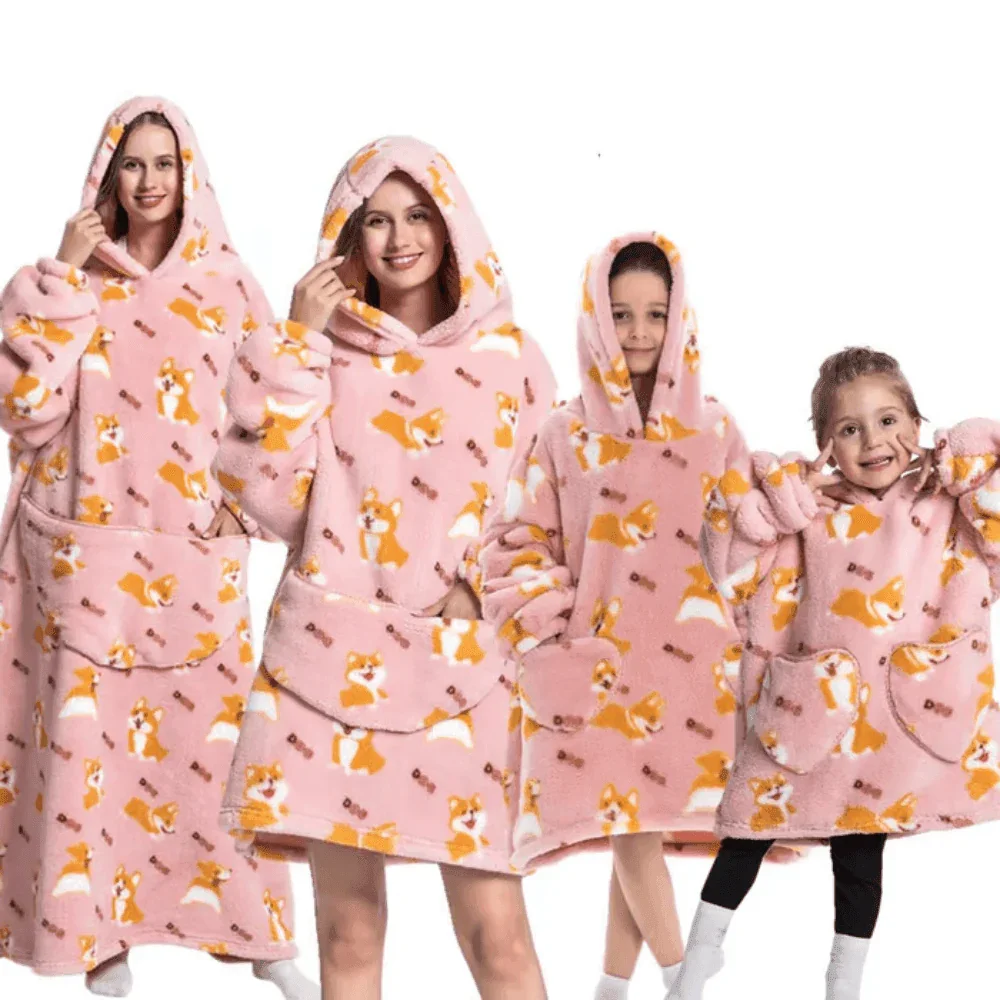 Shoodie | Oversized Hoodie Deken voor het hele gezin - Image 7
