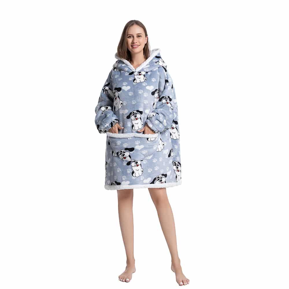 Shoodie™ Hondje | Heb het nooit meer koud met deze warme fleece hoodie deken! - Image 3
