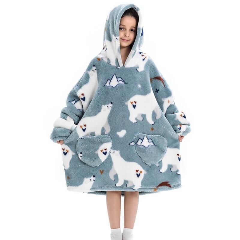 Shoodie™ IJSBEER | Heb het nooit meer koud met deze warme fleece hoodie deken! - Image 3