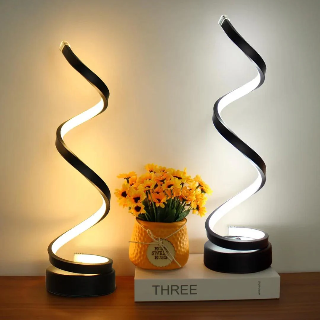 SpiraLux | Moderne LED spiraal tafellamp - Image 4