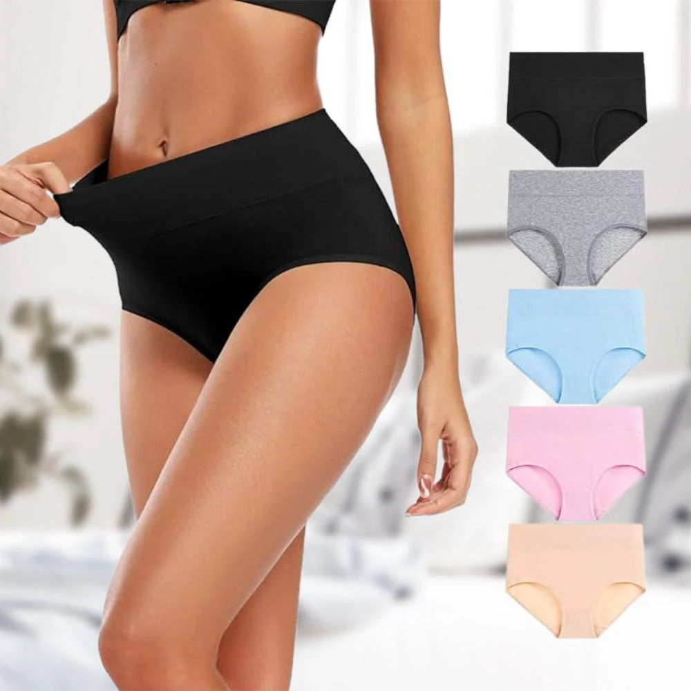StretchSlips | Hoge taille slips met afslankend effect | 3+2 gratis - Image 3