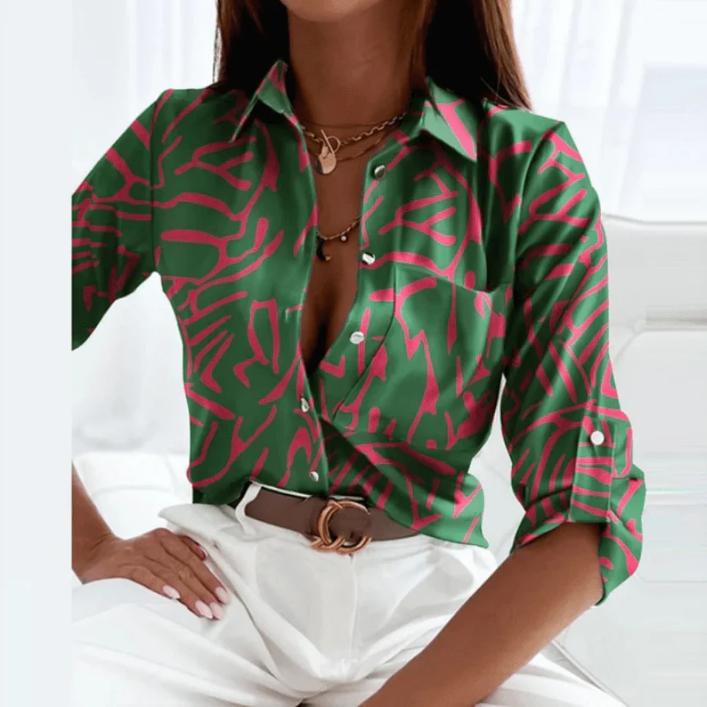 Suzanne | Dames blouse met lange mouwen - Image 14