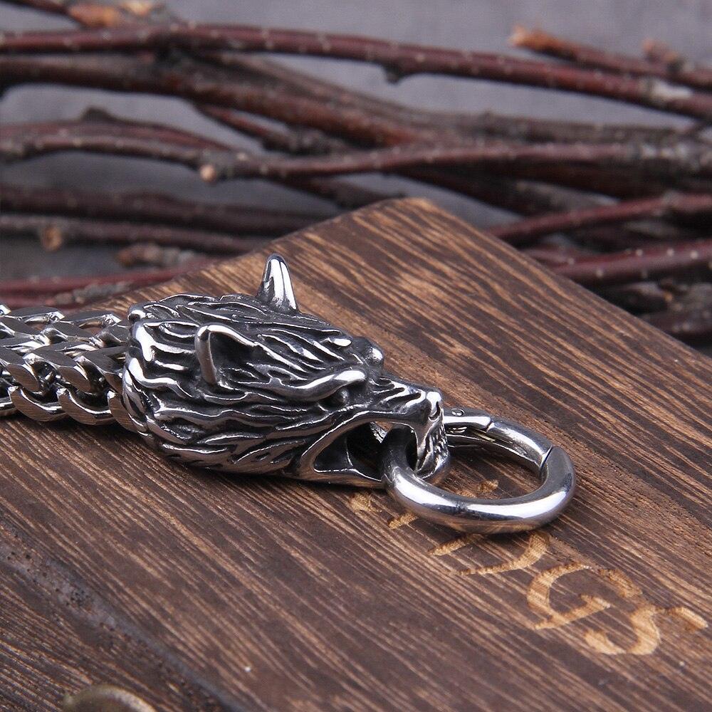 Wolf's Bite | Stalen Viking armband voor kracht en stijl - Image 5