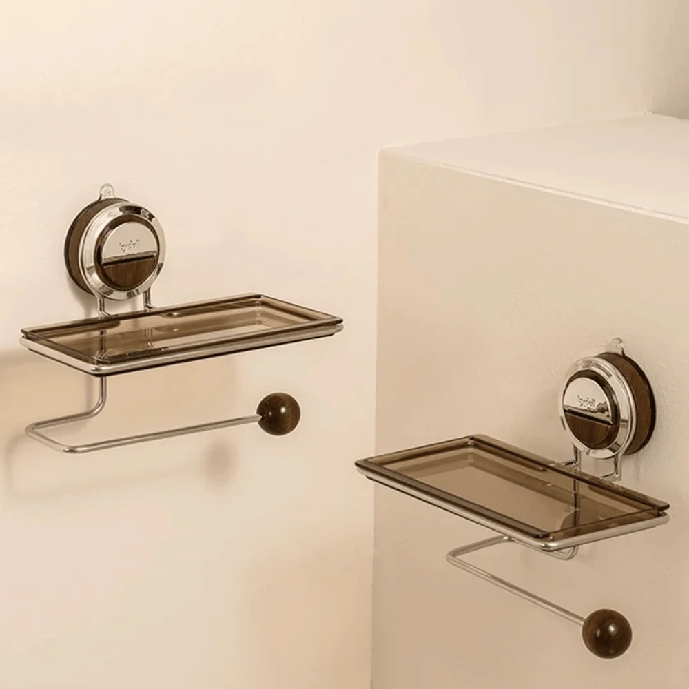 Zuignap RVS toiletrolhouder | Plaats overal zonder boren - Image 10